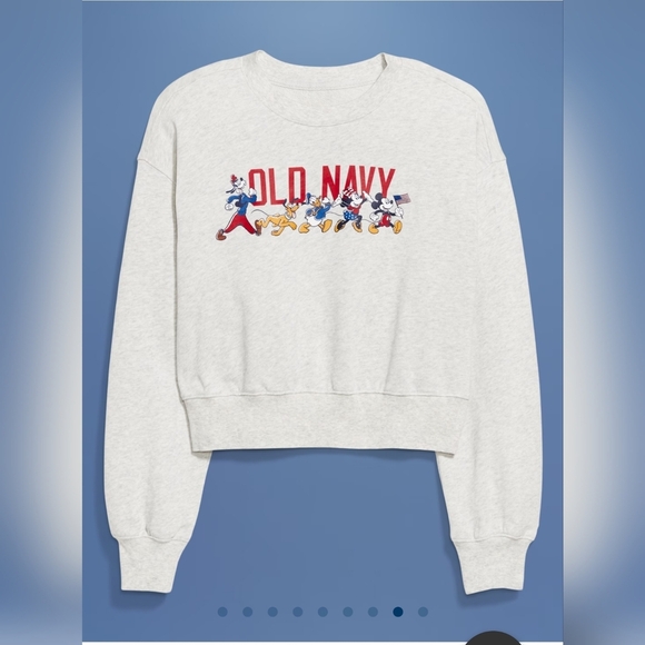 NWoT Old Navy x Disney© SoComfy Logo-Graphic Sweatshirt - Picture 2 of 7